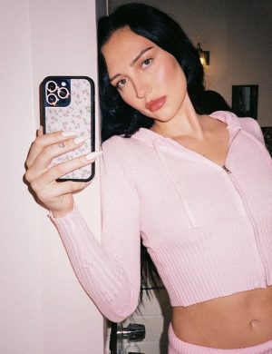 Baby Pink Posie Rosie iPhone Case