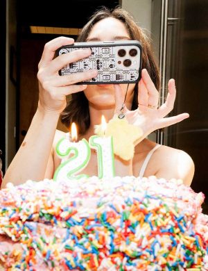 Yellow Fluffy Star Charm Accessory