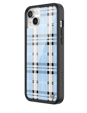 Plaid | Blue iPhone Case