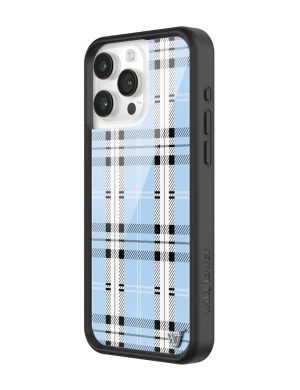 Plaid | Blue iPhone Case