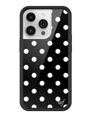 Polka Dot | Black and White iPhone Case