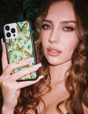 Sage Butterfly iPhone Case