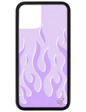 Flames | Lavender iPhone Case