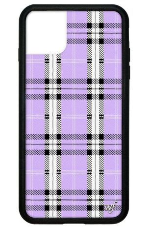 Plaid | Lavender iPhone Case