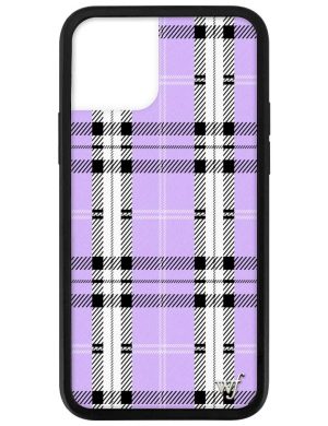 Plaid | Lavender iPhone Case