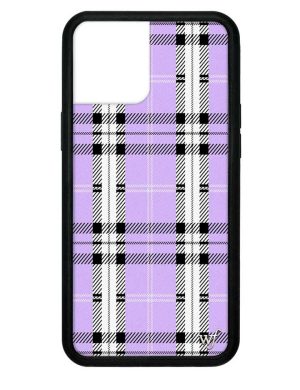 Plaid | Lavender iPhone Case