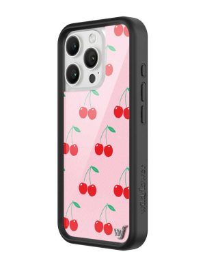 Pink Cherries iPhone Case