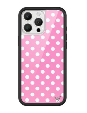 Pink Polka Dots iPhone Case
