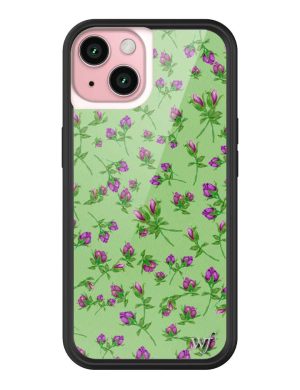Purple Posie Rosie iPhone Case