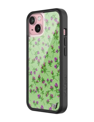 Purple Posie Rosie iPhone Case