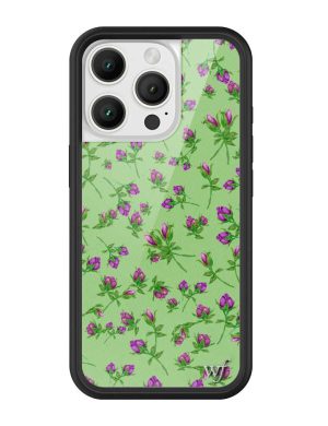 Purple Posie Rosie iPhone Case