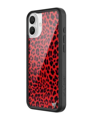 Red Meow iPhone Case