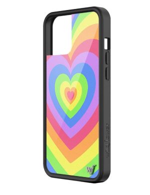 Rainbow Latte Love iPhone Case