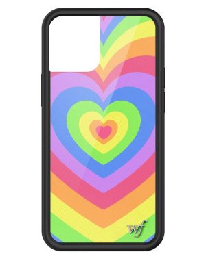 Rainbow Latte Love iPhone Case