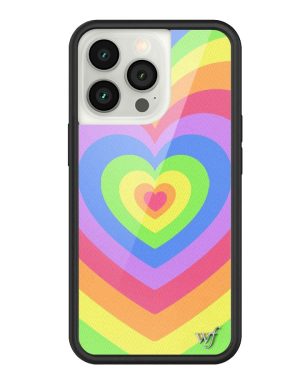 Rainbow Latte Love iPhone Case
