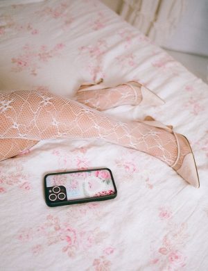 Frilly Floral iPhone Case